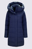 Macpac Women's Narvi Down Coat, Navy Iris, hi-res