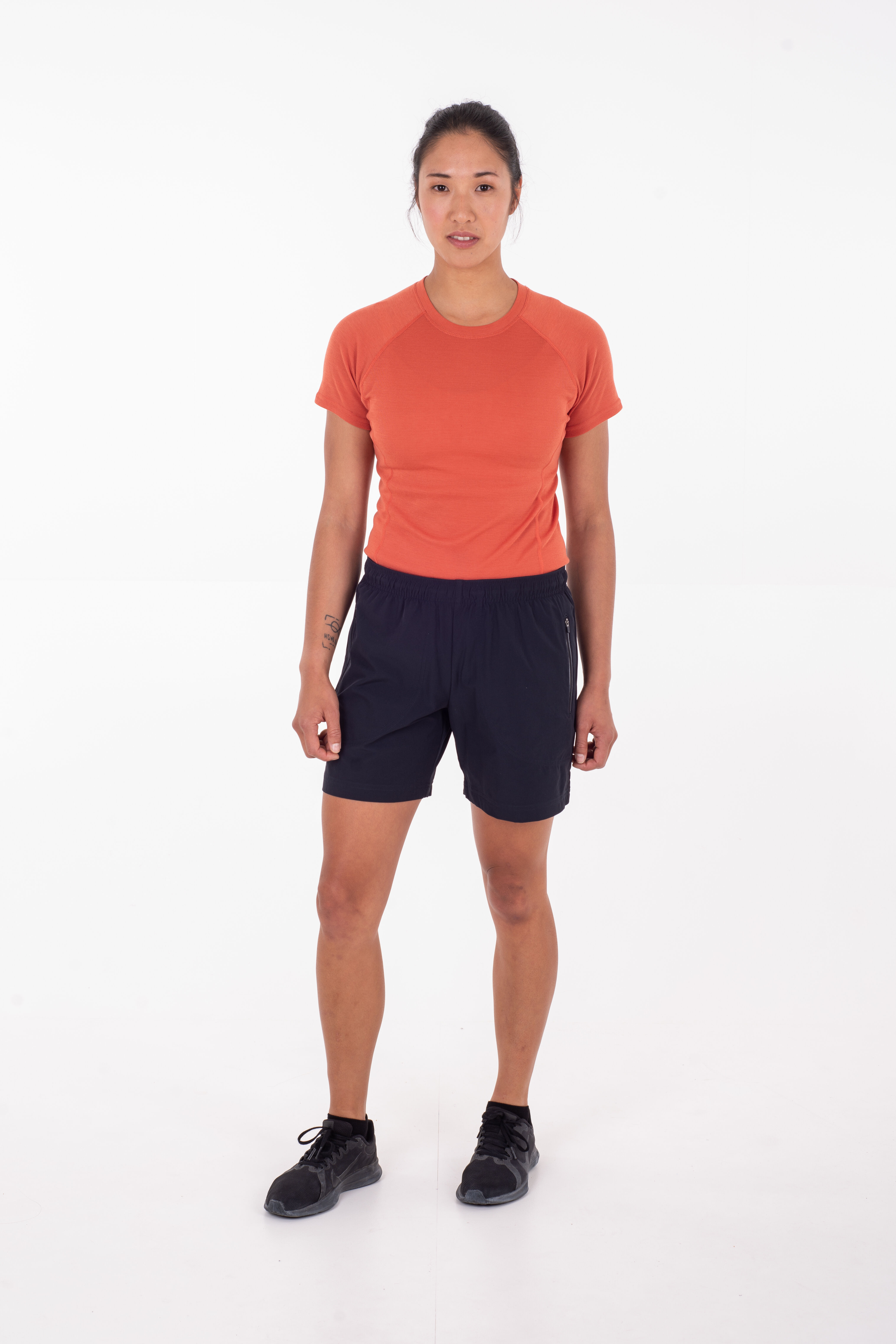 track shorts womens