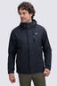 Macpac Men's Zephyr Rain Jacket, Black, hi-res