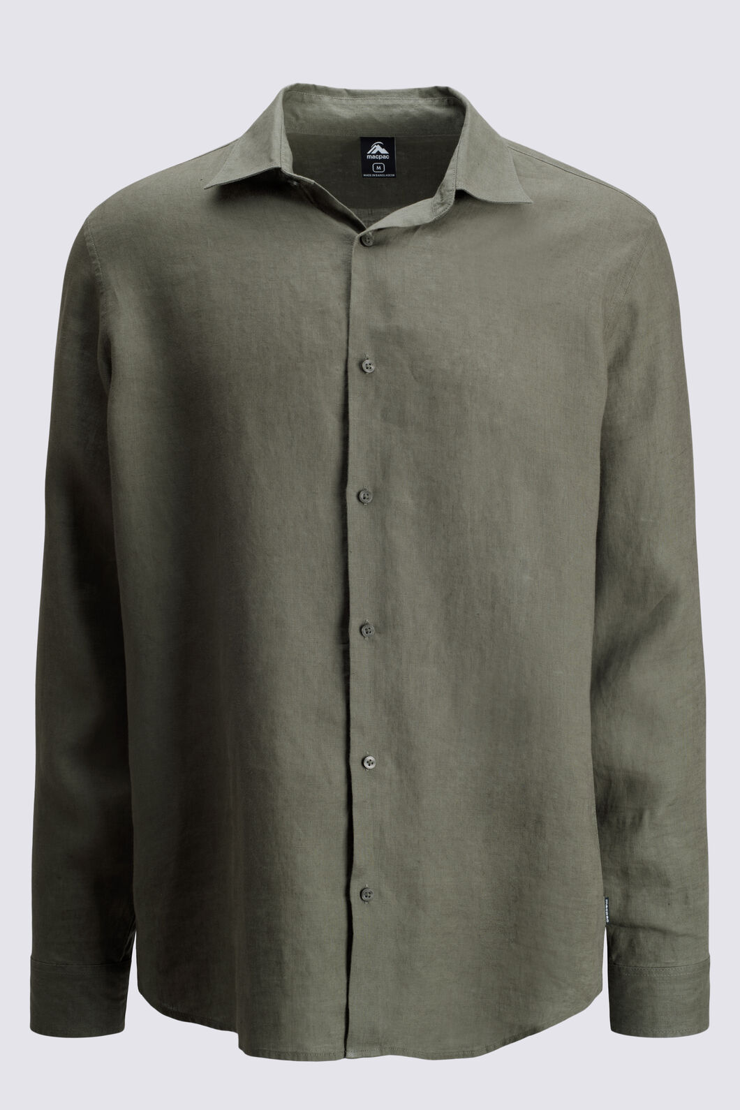 Macpac Men's Linen Long Sleeve Shirt | Macpac