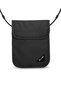 Pacsafe Coversafe X75 RFID Blocking Neck Pouch, Black, hi-res