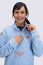 Macpac Women's Originals Fleece Pullover, Cerulean Blue, hi-res