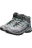 KEEN Women's Targhee IV Mid WP Hiking Boots, Alloy/Granite Green, hi-res