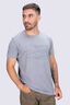 Macpac Men's Fairtrade Organic Cotton Short Sleeve T-Shirt, Grey Marle, hi-res