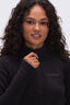 Macpac Women's Tui Fleece Pullover, True Black, hi-res