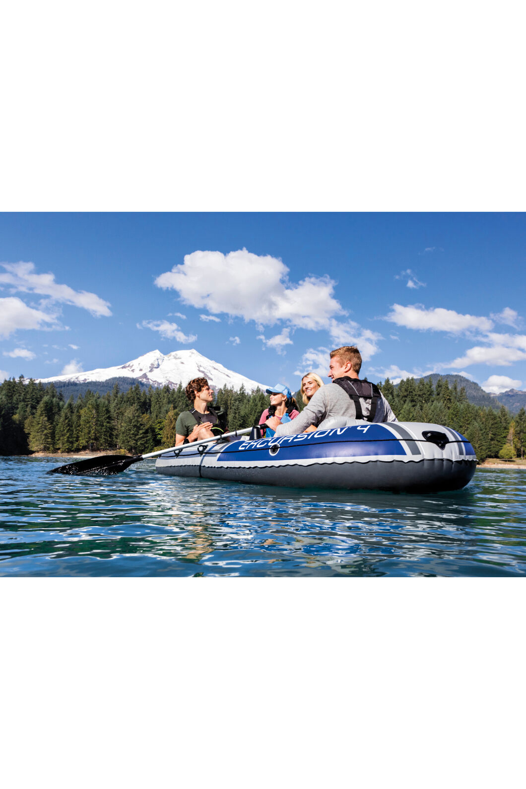Intex Excursion™ 4 Inflatable Boat Set
