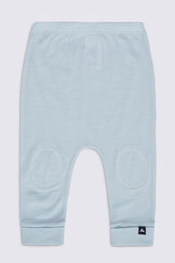 Macpac Baby 150 Merino Long Johns, Surf Spray, hi-res