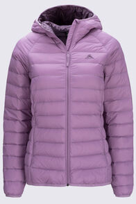 Macpac Women's Uber Light Hooded Down Jacket, Valerian, hi-res