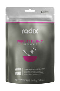 Radix Nutrition Ultra 800Kcal Breakfast Meal Mixed Berry 164g, Grey, hi-res