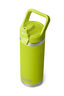 YETI® Rambler® Bottle with Straw Cap — 18 oz, Chartreuse, hi-res