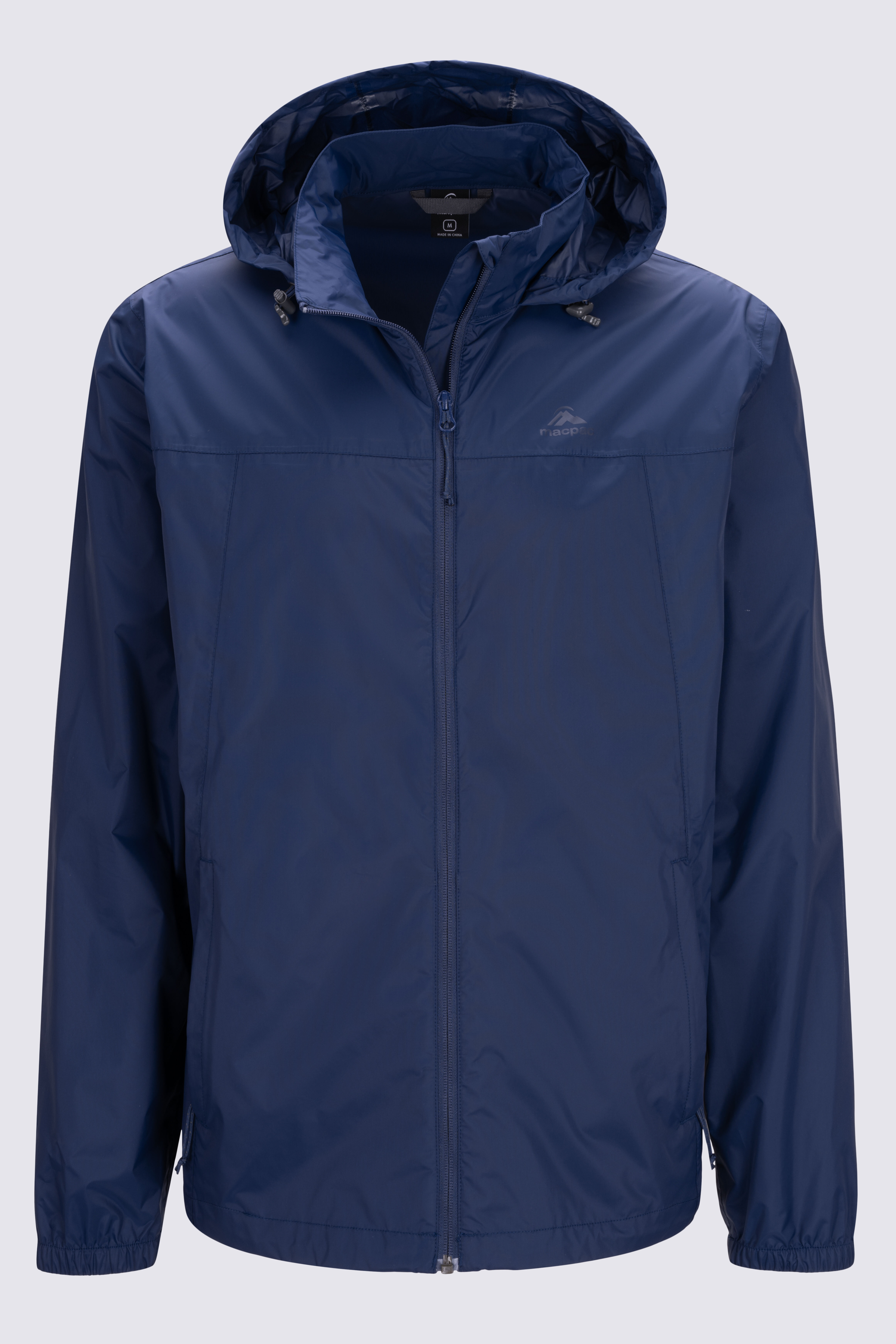 Dark blue sale rain jacket