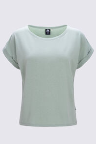 Macpac Women's Modal Short Sleeve T-Shirt, Iceberg Green, hi-res