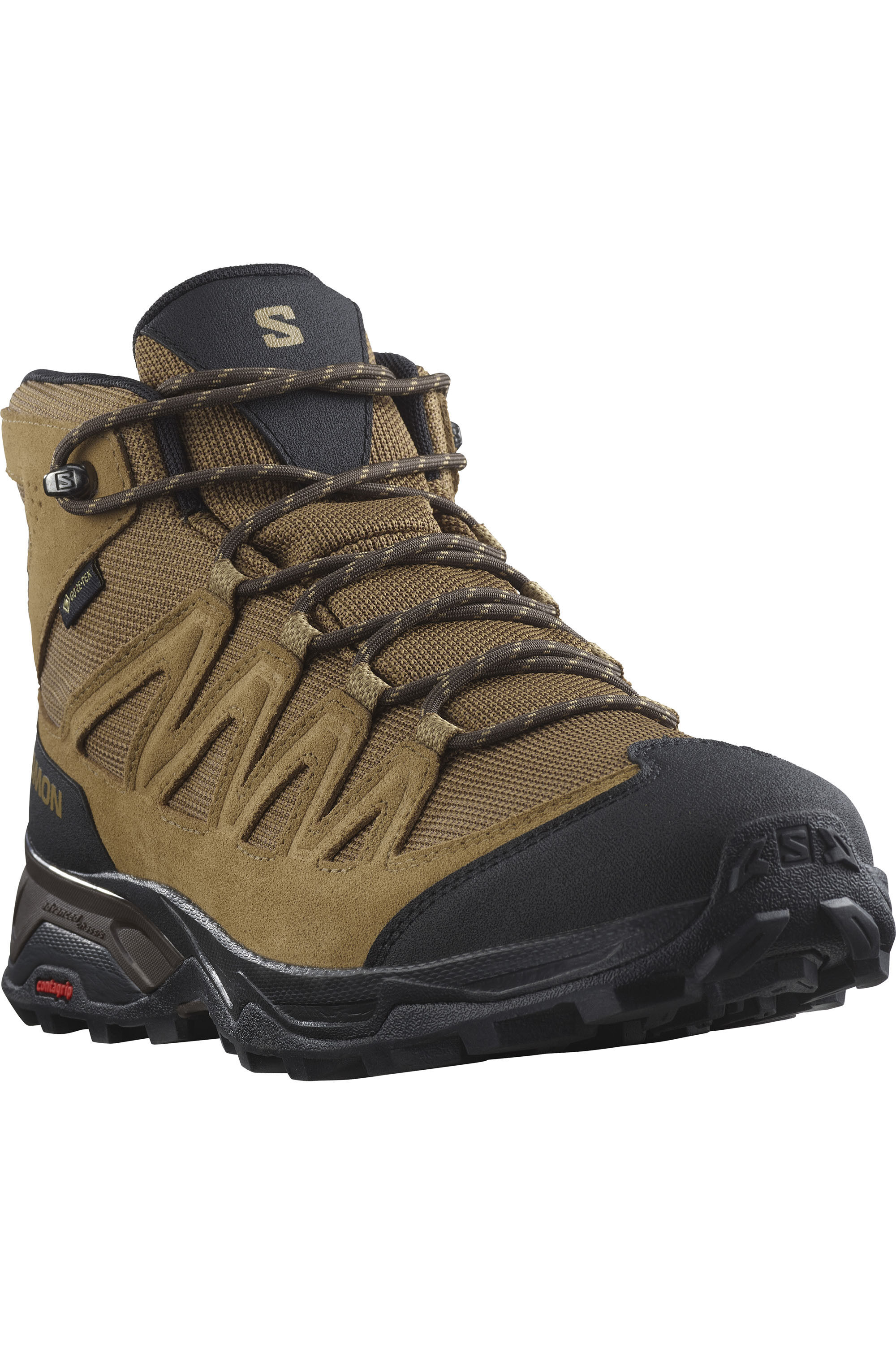 Salomon Men's X Ward Leather GTX Mid Hiking Boots | Macpac