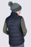 Macpac Kids' Pulsar Alpha Insulated Vest, Black/Urban Chic, hi-res