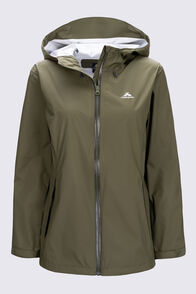 Macpac Women's Mistral Rain Jacket, Winter Moss, hi-res