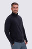 Macpac Men's Tui Fleece Pullover, True Black, hi-res