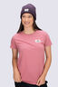 Macpac Women's Fairtrade Organic Cotton Short Sleeve T-Shirt, Dusty Rose, hi-res