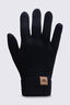 Macpac Merino Knit Glove, Black, hi-res