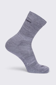 Macpac Footprint Sock, Grey Marle, hi-res