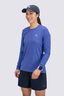 Macpac Women's brrr° Long Sleeve T-Shirt, Skipper Blue, hi-res