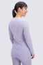 Macpac Women's Geothermal Long Sleeve Top, Thistle, hi-res