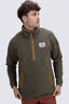 Macpac Men's Originals Fleece Pullover, Grape Leaf, hi-res