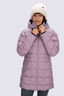 Macpac Women's Aurora Down Coat, Elderberry, hi-res