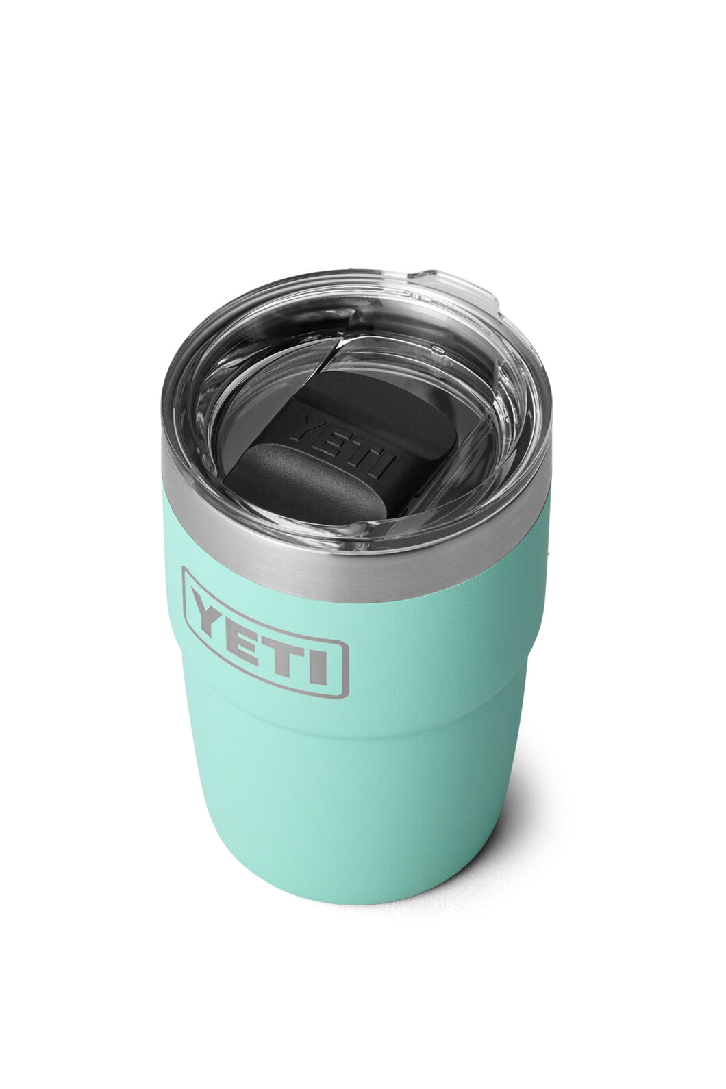 Yeti Rambler 4 oz Stackable Cup, Stainless Steel, Vacuum Insulated Espresso/Coffee Cup, 2 Pack, Seafoam