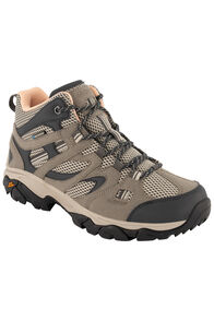 Hi-Tec Women's Ravus Vent Lite Mid WP Hiking Shoes, Taupe Warm/Mellow Rose, hi-res