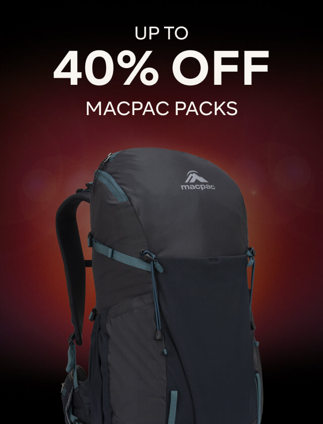 UP TO 40% OFF MACPAC PACKS