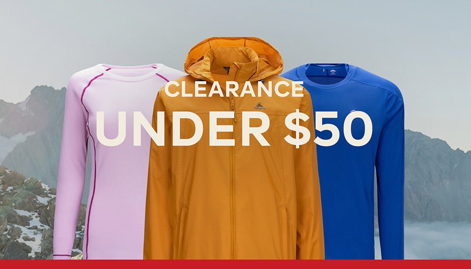 CLEARANCE UNDER $50
