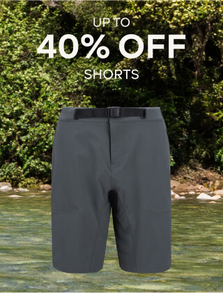 UP TO 40% OFF SHORTS