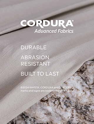 CORDURA - ADVANCED FABRICS Durable, Abrasion resistant, built to last