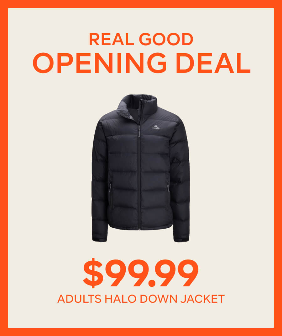 $99.99 Adults Halo Down Jacket