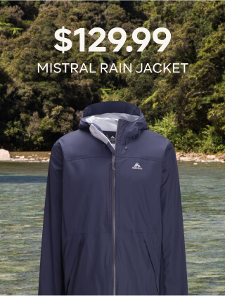 $129.99 MISTRAL RAIN JACKET