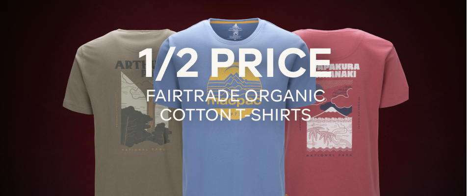 1/2 Price Fairtrade Organic Cotton T-Shirts