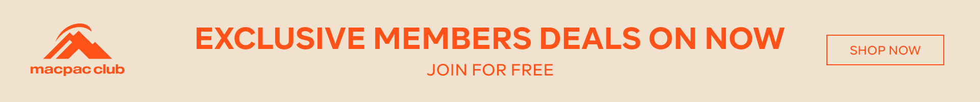 MEMBERS DEAL ON NOW - SHOP NOW - JOIN FOR FREE