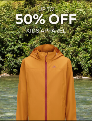 UP TO 50% OFF KIDS APPAREL 