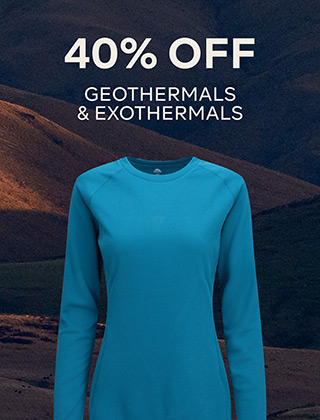 40% OFF GEOTHERMALS & EXOTHERMALS