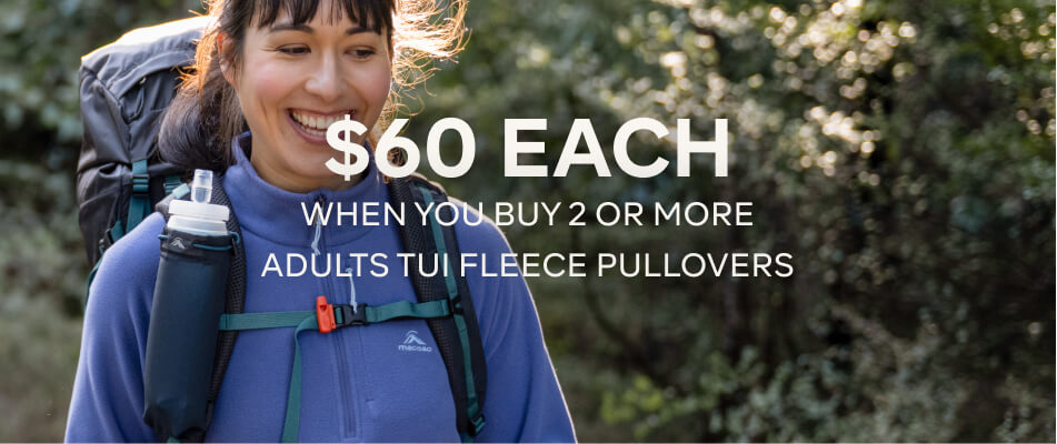 $60 EACH WHEN YOU BUY 2 OR MORE ADULTS TUI FLEECE PULLOVER